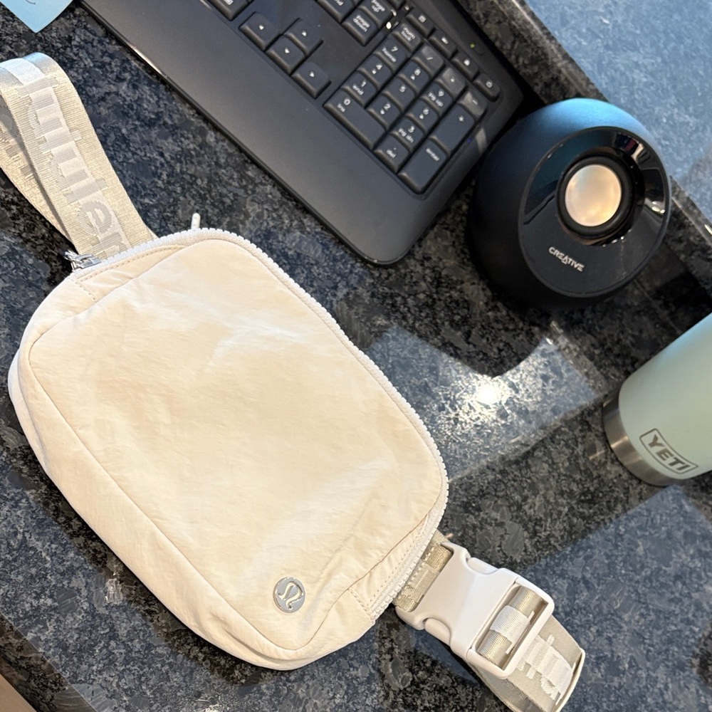 lululemon athletica Cream Crossbody Bag